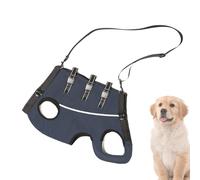 Harnais de soutien pour chien - Harnais de levage réglable de 9,06 pouces - Sangle de récupération en polyester - Aide à la marche pour personnes âgées, handicapées, malades avec pattes arrière