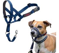 Harnais De Tête Halti Bleu Optifit Réglable Pour Chiens Confort Sécurité