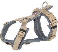 Trixie Harnais pour Chien Premium Trekking Sable Taupe/Gris Graphite 53-64x2 cm