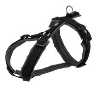 Harnais De Trekking - Trixie - Noir/Gris Graphite - Qualité Supérieure - Pour Chien - Utilisation Extérieure
