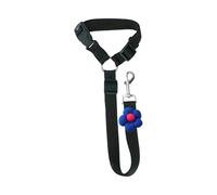 Harnais de voiture pour chien : corde d'appui-tête réglable, anti-éclatement avec clips robustes, ceinture de sécurité avec sangles rembourrées, équipement de voyage, système de harnais pour chiots de