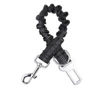 Harnais de voiture réfléchissant 3 en 1 pour chien avec boucle de ceinture de sécurité et anneau en D 360 degrés non pour la marche