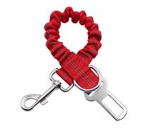Harnais de voiture réfléchissant multifonction 3 en 1 avec boucle de ceinture de sécurité et anneau en D pour animal domestique