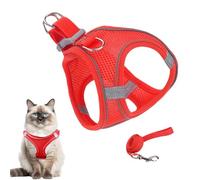 Harnais de voyage pour chat | Ensemble harnais et laisse pour chat de petite, moyenne et grande taille pour la randonnée, le dressage, les voyages en plein air