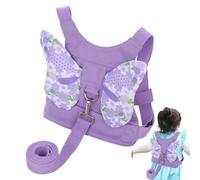 Harnais d'en laisse, harnais en laisse pour les - Corde de traction du harnais de sécurité des - Sangle de marche confortable pour faire du shopping, des parcs, des promenades et des voyages