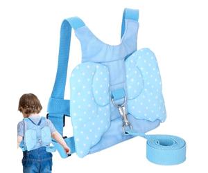Harnais d'en laisse, harnais en laisse pour les - Corde de traction du harnais de sécurité des | Sangle de marche confortable pour faire du shopping, des parcs, des promenades et des voyages