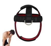 Harnais d'entraînement au cou - harnais de tête d'exercice au cou avec sangle réglable | Soutien avancé du menton et de la tête, des sangles de soulèvement de poids robustes, un équipement d'entraînem