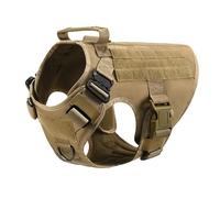 Harnais D'entraînement De Camping De Chasse De Bouledogue Allemand De Berger Allemand Harnais De Chien Tactique Militaire en Nylon Harnais De Chien Réglable pour Chiens De Taille Moyenne À Grande