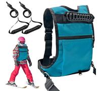 Harnais D'entraînement De Ski - Harnais D'entraînement De Snowboard Pour Tout-petits | Sangles Ďe Ski Pour Le Transport, Ĥarnais Absorbant Les Chocs, Sangle Đe Śki À Poignée Facile À Ṕour Gar
