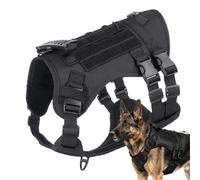 Harnais d'entraînement pour chiens, anti-traction antidérapant réglable, harnais de promenade pour chien mâle, pour randonnée, chasse, course à pied, voyages quotidiens, campagne, montagne