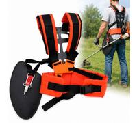 Harnais d'Épaule Double pour Débroussailleuse RYOBI RBC36X26BG2, Sangle Rembourrée Réglable pour Coupe-Bordures, Tondeuses et Outils de Jardin