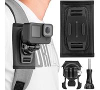Harnais d'Épaule Réglable 360° - Support pour Gopro Hero 11 à 6, DJI Osmo, Insta360