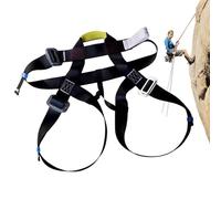 Harnais d'escalade, équipement de rappel, ceinture d'entraînement en plein air, escalade, demi-corps | Harnais confortable pour homme pour l'alpinisme et la construction