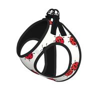 Harnais d'été pour chien avec motif moucheté infini, doux, léger, respirant, réfléchissant pour une promenade facile