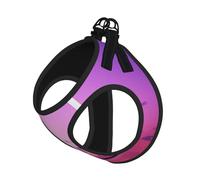 Harnais d'été réfléchissant avec motif arbre tropical rose pour chiens et chats de petite, moyenne et grande taille