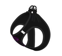 Harnais d'été réfléchissant pour chiots et chats de petite, moyenne et grande taille Motif papillons Violet/noir