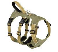 Harnais D'extérieur Réfléchissant Et Imperméable pour Chien, en Maille Et en Nylon, avec Poignée De Commande, Harnais Tactique Militaire pour Chien, sans Traction, Réglable pour Carlin Pitbull,Ka