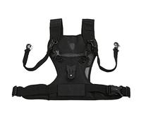 Harnais Double Caméra Haut de Gamme, Support Confortable pour la Photographie de Mariage et de Nature, Ensemble Bandoulière en Nylon