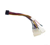 Harnais d'unité centrale Android 16 broches pour Mitsubishi Lancer 2019 | Transmission du signal stable, noyau en cuivre pur, boîtier en plastique ABS, compatible avec les modèles 2019-2025