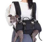 Harnais élévateur pour chien, aide à la marche, harnais de soutien absorbant les chocs, gilet multifonction réglable pour dressage, récupération, chiens âgés, randonnée, races de service seniors, noir