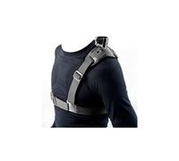 Harnais Epaule pour GOPRO Hero Fixation Poitrine Sangle Reglable Sport Bandouliere (Noir)