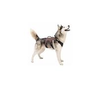 Ferplast Harnais pour chiens ERGOTREKKING LARGE, micro-régulation, rembourré, réfléchissant, Marron