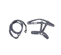 Harnais et laisse pour chat avec corde de course pour chat, harnais et laisse pour animaux de compagnie - Poids : 2,5 à 10 kg / 88,2 à 352,7 (M)