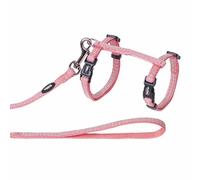 Harnais et laisse pour chat Nobby Pet Varia Rose TU