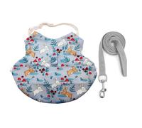 Harnais et laisses en Coton Faits à la Main pour Lapins, Utilisation Confortable, Fourniture de Marche en Plein air pour Animaux de Compagnie, Doux et régulable