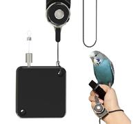 Harnais et laisses pour calopsitta, laisses pour perroquets | Laisses pour oiseaux portables de 2 m pour cônes | Corde de traction, Harnais Volant pour Oiseaux Ajustable, Laisses pour Cockat