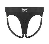 Harnais Fantaisie Super Élastique, Taille Unique, Matériaux Écologiques, Compatible Godes jusqu'à 5 cm, Lavable à la Main ou Machine