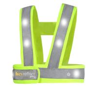 Harnais fluo-réfléchissant led - s