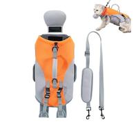 Harnais Gilet Rafraîchissant pour Chien, Vestes de Refroidissement pour Chien, Bretelles Détachables Manteau Rafraîchissant pour Chiot Taille M S pour Extérieur Entraînement Randonnée