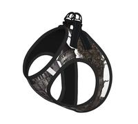 Harnais gothique pour chien avec imprimé château de conte de fées, gilet réglable et réfléchissant, pour chiens de petite et moyenne taille
