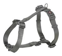 Harnais H pour chien Trixie Premium Gris S/M