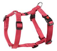 Harnais H Ziggi S/M tour de cou 35 -50 cm 15 MM rouge cerise pour chien - Flamingo