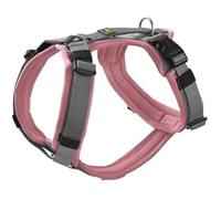 Harnais - Hunter - Maldon Up - Taille M-L - Couleur Vieux Rose/Gris - Réglable Et Réfléchissant