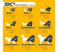 Harnais Idc Power, Taille: Baby 1, Bleu Aquamarine