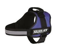 Harnais - Julius-K9 - Power - M-L 58-76 cm - 40 mm - Bleu - Antiallergique