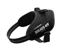 Harnais - Julius-K9 - Mini-Mini - 40-53 cm - Noir - Antiallergique et Réglable