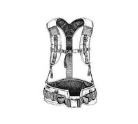 Harnais L - LOWEPRO - Noir - Capacité 4 accessoires SlipLock - Poids 0,26kg - Léger