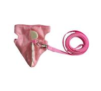 Harnais-Laisse réglable pour Petits Animaux de Style Gilet avec Jolie Forme Dinosaure et Cloche Corde Promenade légère furets