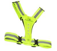 Harnais LED - Maclean - MCE425 - Gilet étanche IPX2 - Réglable - Visibilité 200m