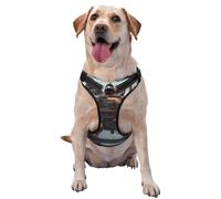 Harnais mécanique pour chiens de petite, moyenne et grande taille - Sangles réfléchissantes, ajustement réglable avec boucles à dégagement rapide