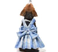 Harnais mignon pour petit chien, harnais réglable avec nœud papillon, 30/20/2,2 cm, élégant et nœud papillon pour un usage quotidien, polyester