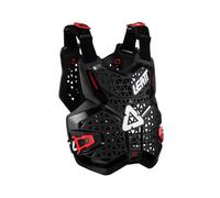 Harnais Moto LEATT 2.5 Noir Rouge Blanc Certification CE