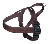 Harnais norvégien pour chien Nobby Pet Classic Preno Marron M/L