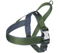 Harnais norvégien pour chien Nobby Pet Classic Preno Royal Vert M/L