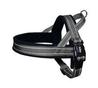 Harnais norvégien pour chien Nobby Pet Classic Reflect Soft Gris XL
