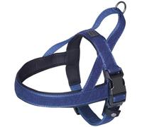 Harnais norvégien pour chien Nobby Pet Linen Deluxe Bleu XL (75/98cm)
